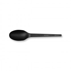 Vegware Compostable Black Plastic Spoon (50)