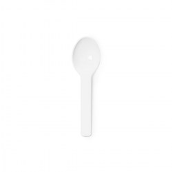 Vegware Compostable White Ice Cream Spoons (100)