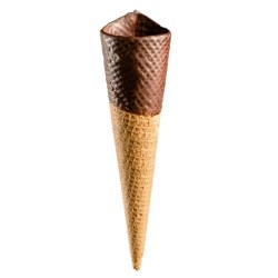 Waffle Ice Cream Cones - Chocolate Crown (170)