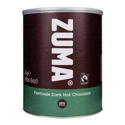 Zuma Fairtrade Dark Hot Chocolate (2kg)