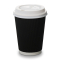 12oz Black Ripple Cups (250)