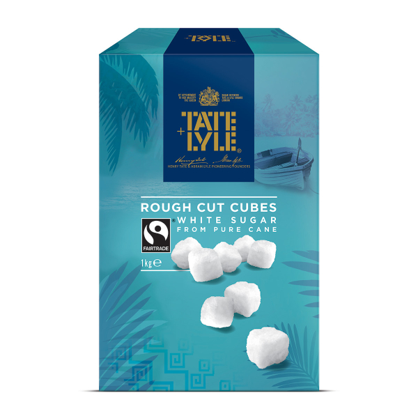 Tate & Lyle White Rough Cut Sugar Cubes (1kg)