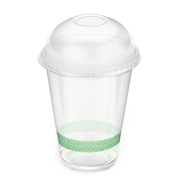 12-14oz Smoothie Cups & Domed Lids Combo (250)