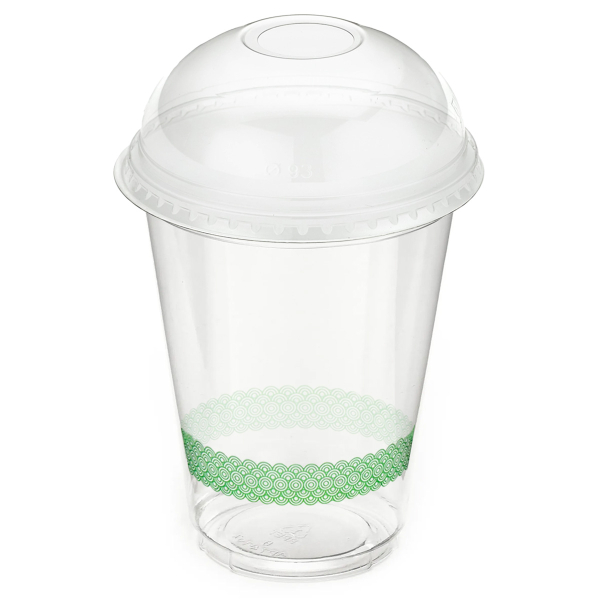 16oz Milkshake Cups & Domed Lids Combo (250)
