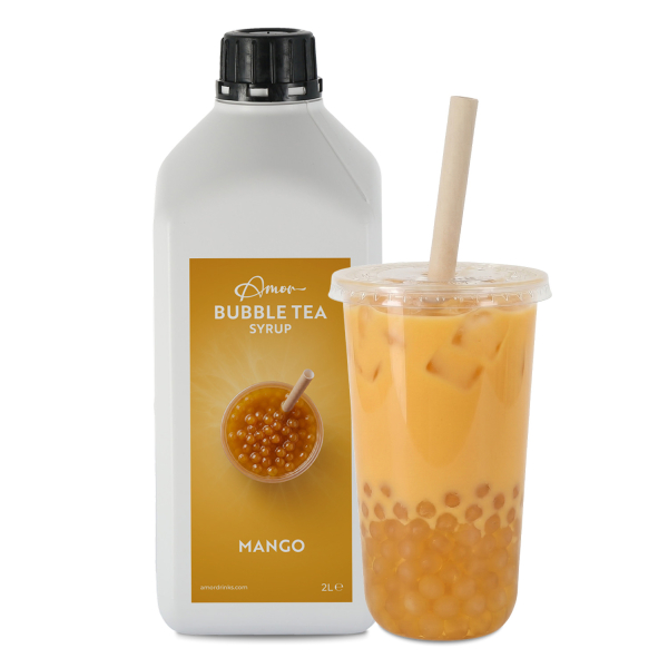 Amor Mango Bubble Tea Syrup (2L)