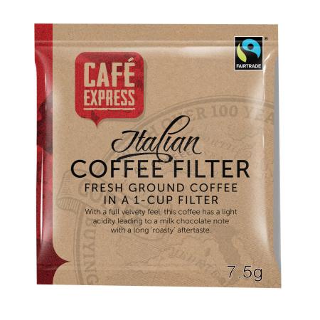 Cafe Express Fairtrade Ground Coffee Bags (50)