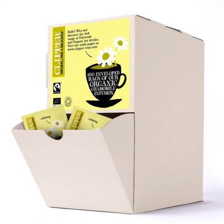 Clipper Fairtrade Organic Envelope Chamomile Tea (250)
