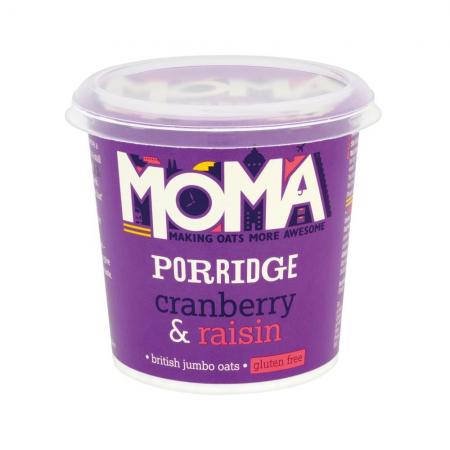 Moma Porridge Oats - Cranberry and Raisin (12)