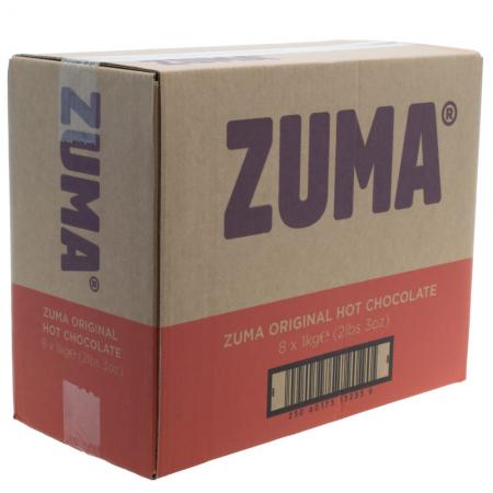 Zuma Original Hot Chocolate Powder (8 x 1kg)