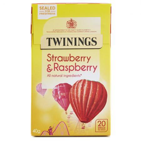 Twinings Strawberry and Raspberry Infusion (20 bags)
