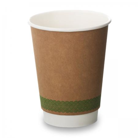 12oz Double Wall Compostable Paper Cup (500)