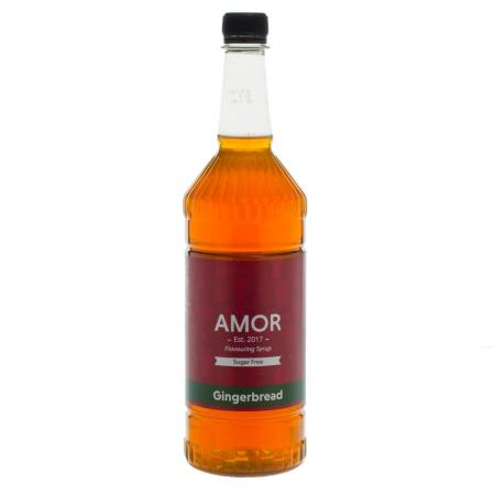 Amor Gingerbread Sugar Free Syrup (1 Litre)