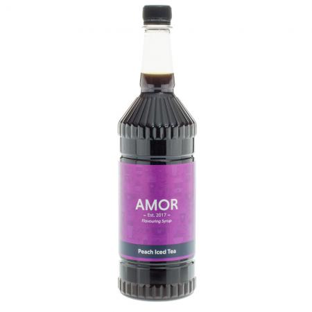 Amor Peach Iced Tea Syrup (1 Litre)