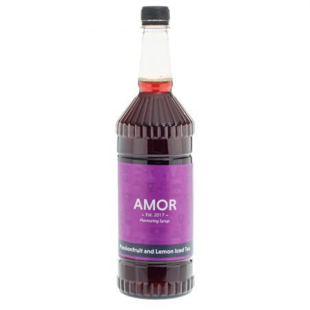 Amor Passionfruit Lemon Iced Tea Syrup (1 Litre)