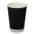 12oz Black Ripple Cups (100)