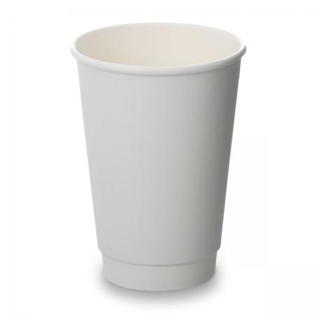 12oz Double Wall Cups - White (500)