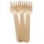 Biodegradable Wooden Forks (100)