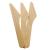 Biodegradable Wooden Knives (100)