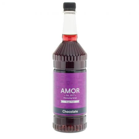 Amor Chocolate Sugar Free Syrup (1 Litre)