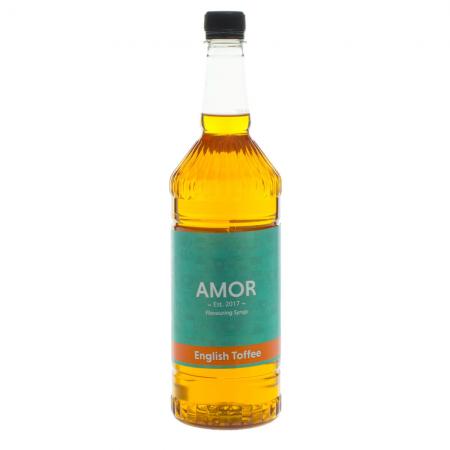 Amor English Toffee Syrup (1 Litre)
