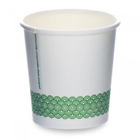 4oz Single Wall Compostable White Cup (1000)