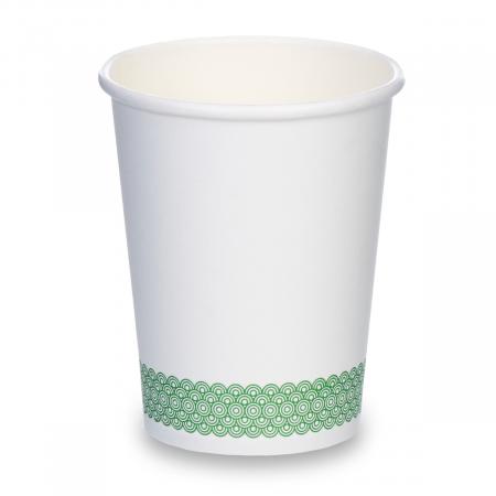 8oz Single Wall Compostable Edenware White Cup (100)