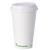 16oz Single Wall Compostable Edenware White Cups (100)