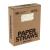 Paper Drinking Straws Gold Star (250)