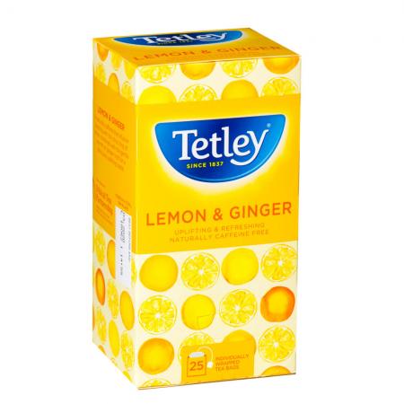 Tetley Lemon & Ginger Tea (25)