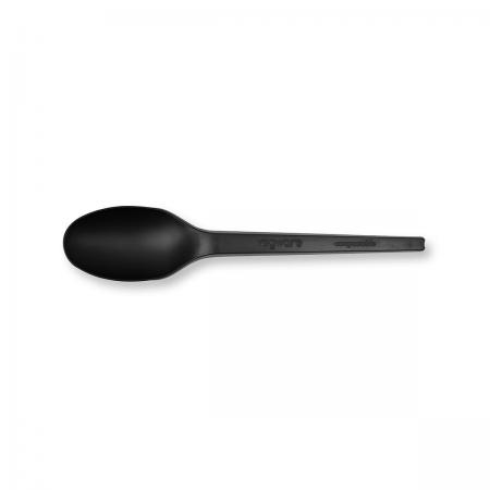 Vegware Compostable Black Plastic Spoon (1000)
