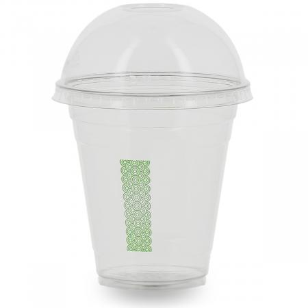 12oz Smoothie Cups & Domed Lids (500)