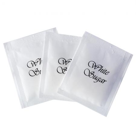 White Sugar Sachets - English Script (1000)