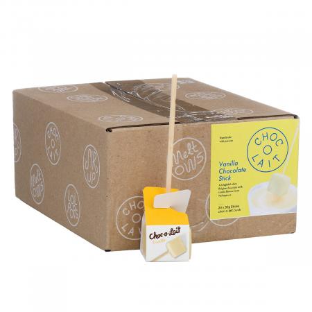 Choc-O-Lait Hot Chocolate - White Chocolate & Vanilla (24pack)