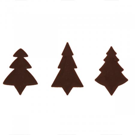 Dark Chocolate Christmas trees