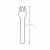 Vegware Compostable Paper Fork (50)