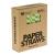 Paper Drinking Straws - Green Stripe (250)