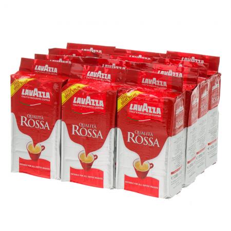 Lavazza Qualita Rossa Ground Coffee (12 x 250g)