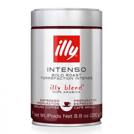 Illy Intenso Bold Roast Ground Coffee (250g)