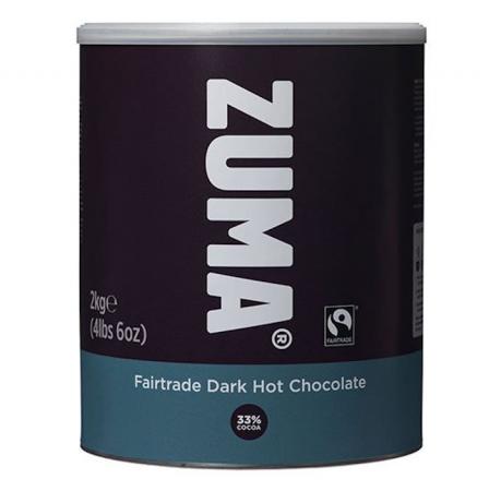 Zuma Fairtrade Dark Hot Chocolate (2kg)