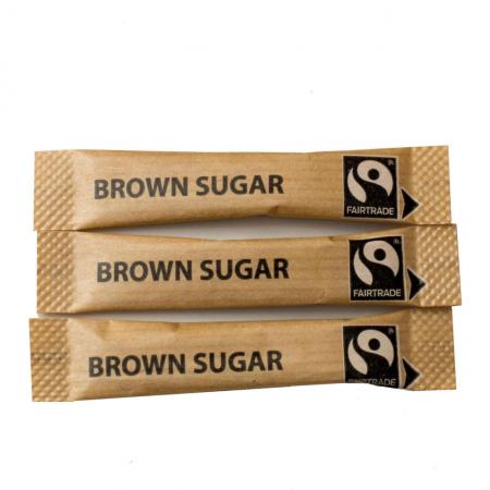 Fairtrade Brown Sugar Sticks (1000)