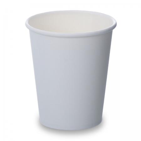 8oz Single Wall White Paper Cups (1000)